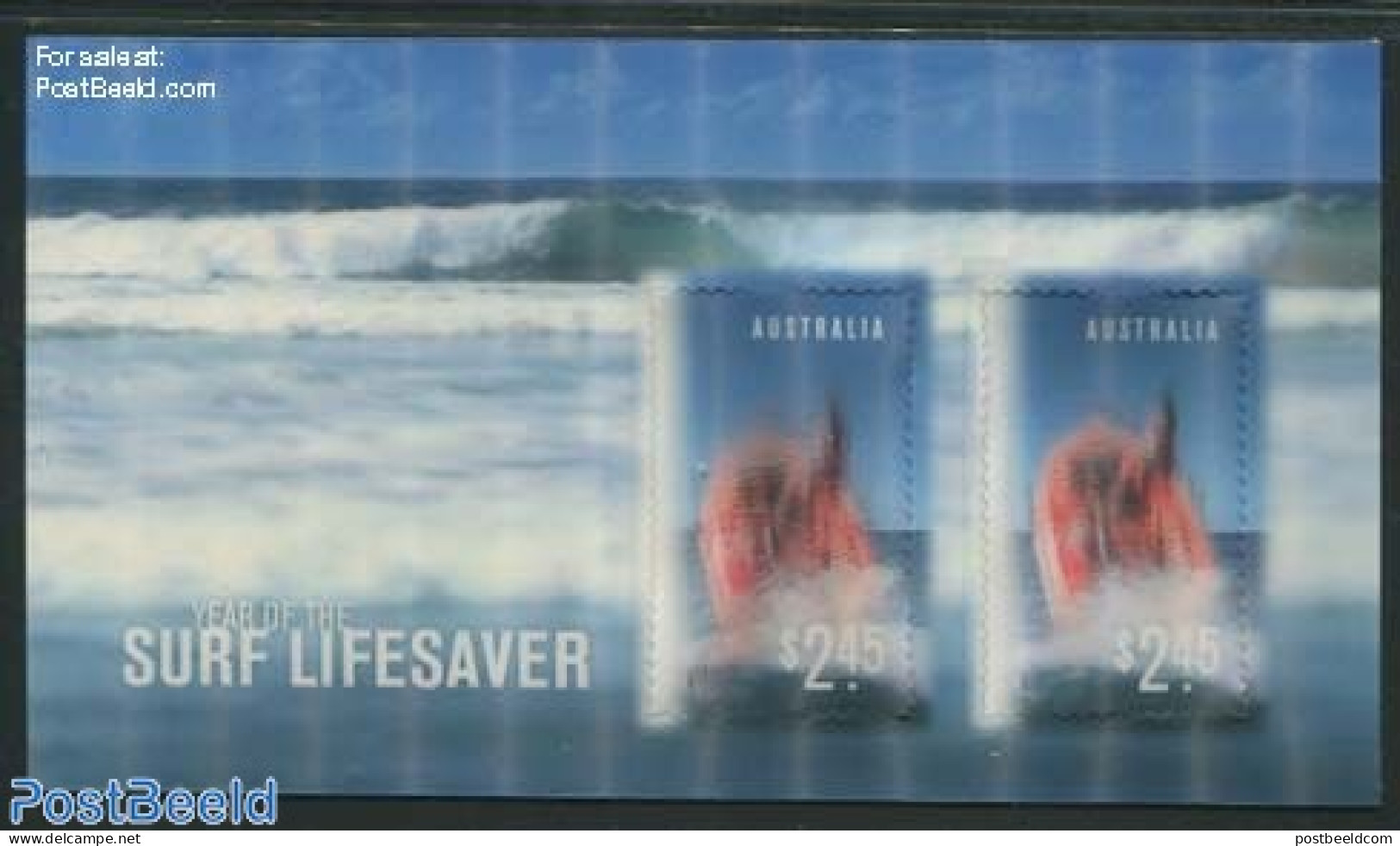 Australia 2007 Year Of The Lifesaver S/s (3-D), Mint NH, Transport - Various - Ships And Boats - 3-D Stamps - Unused Stamps