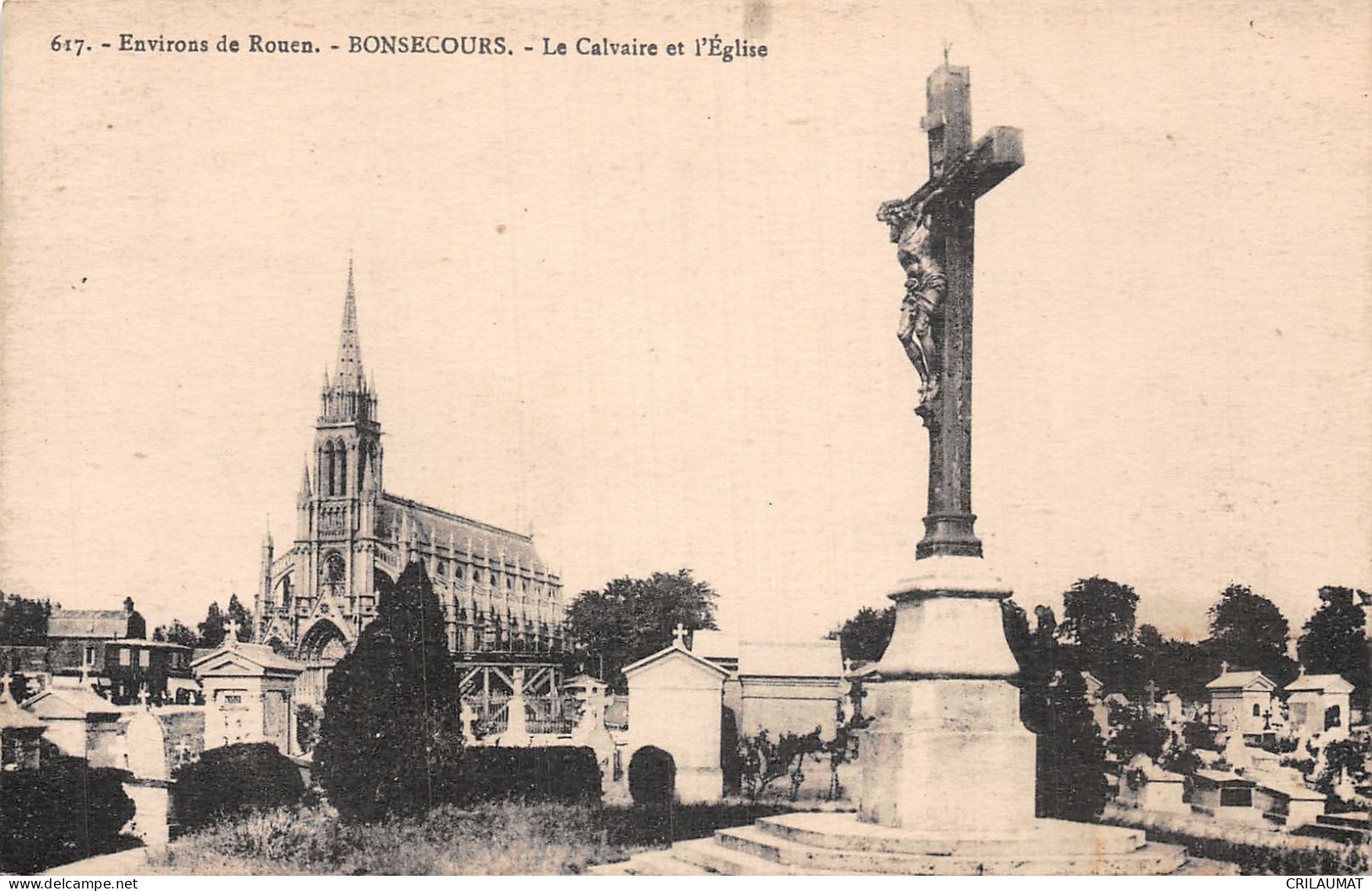 76-BONSECOURS-N°T2909-G/0357 - Bonsecours