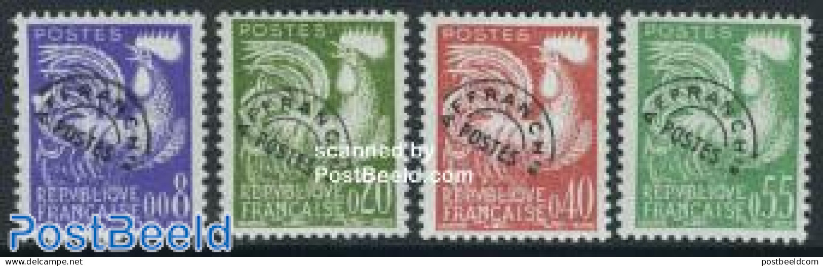 France 1960 Precancels 4v, Mint NH, Nature - Poultry - Neufs