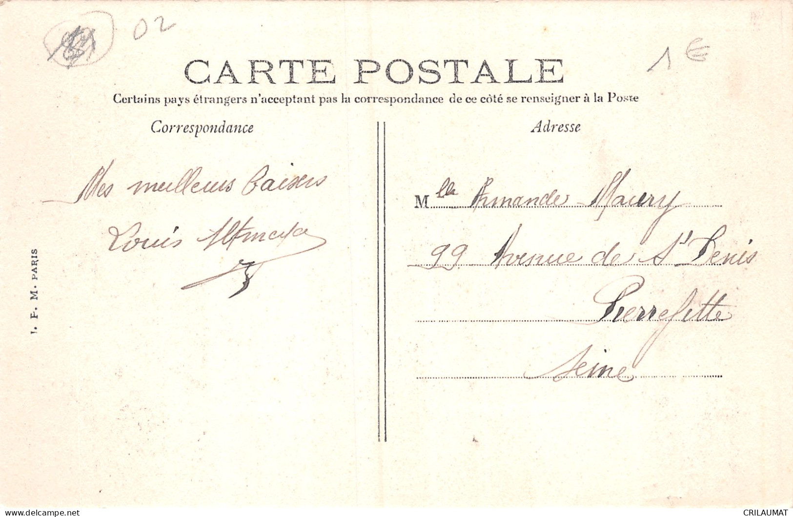 02-FERE EN TARDENOIS-N°T2910-C/0337 - Fere En Tardenois