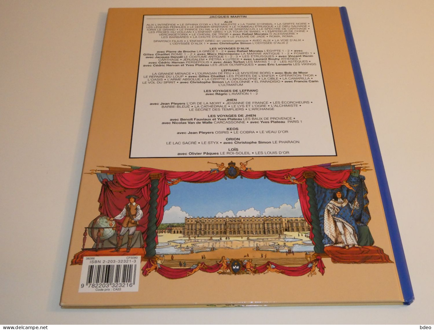 EO LES VOYAGES DE LOIS TOME 1 / VERSAILLES DE LOUIS XIII / TBE - Editions Originales (langue Française)