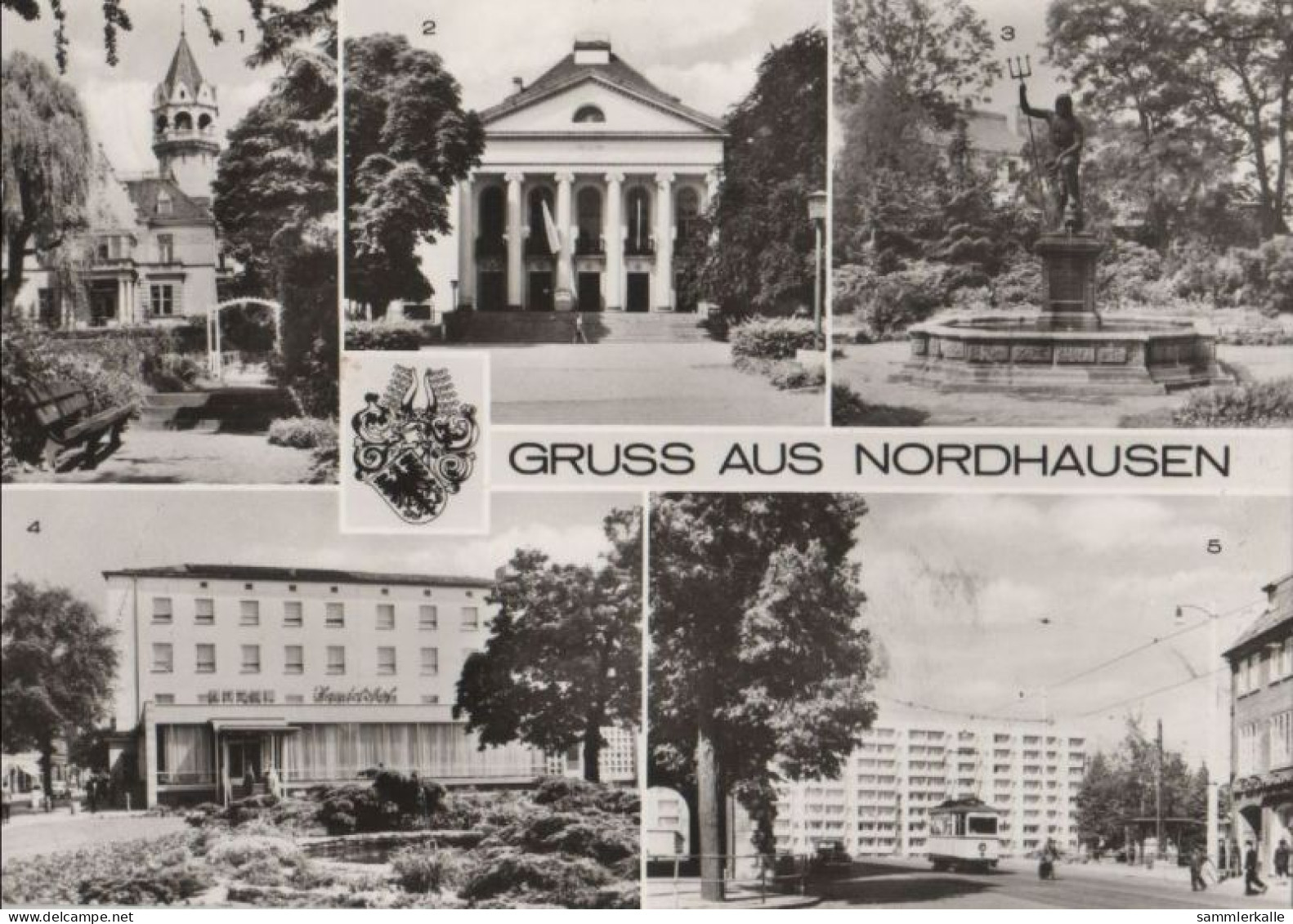 82088 - Nordhausen - U.a. HO-Hotel Handelshof - 1983 - Nordhausen