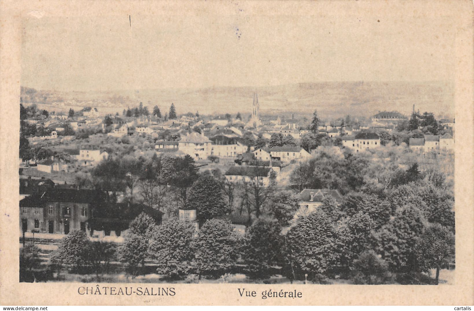 57-CHATEAU SALINS-N°3863-E/0051 - Chateau Salins