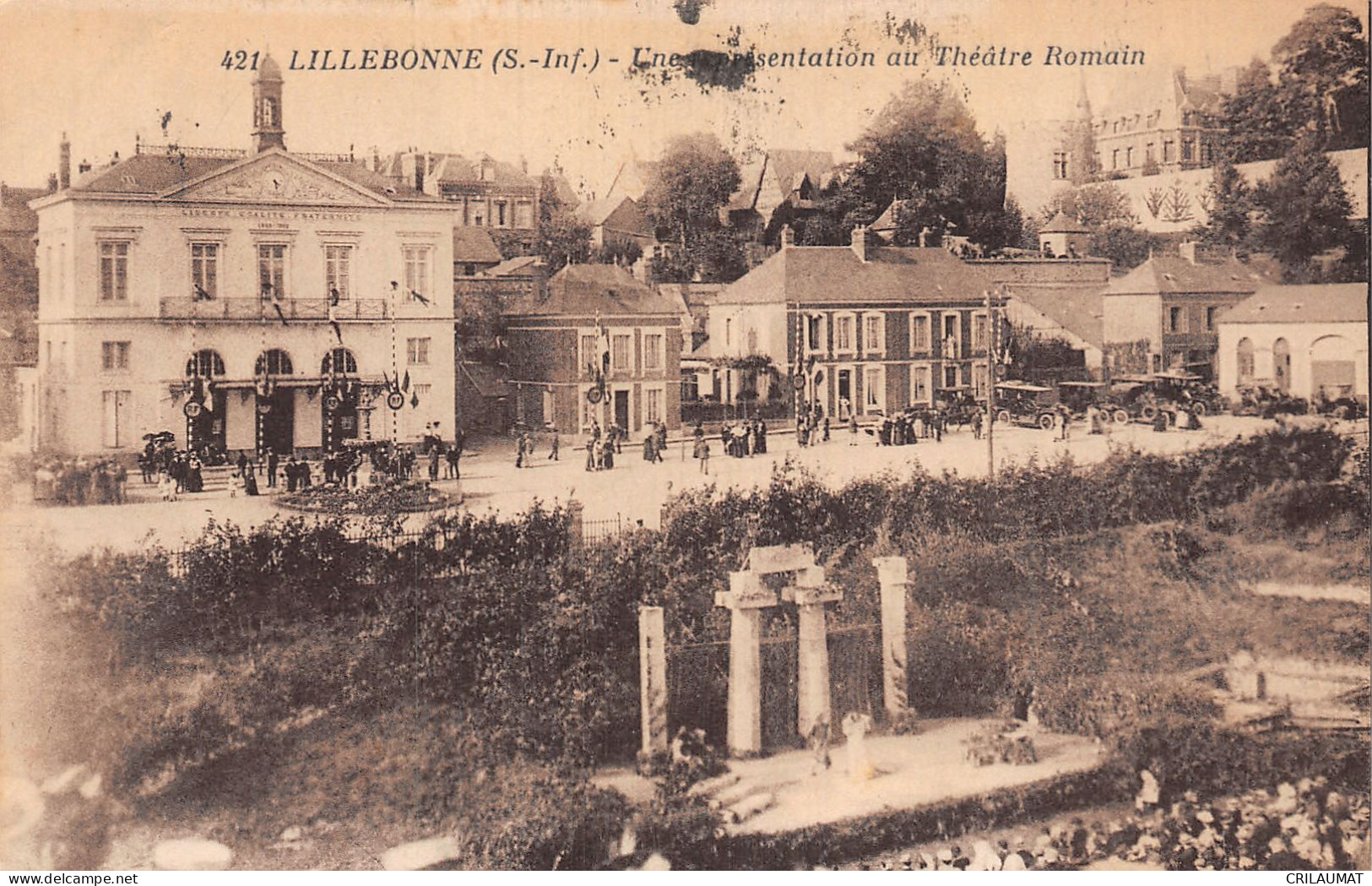 76-LILLEBONNE-N°T2911-B/0065 - Lillebonne