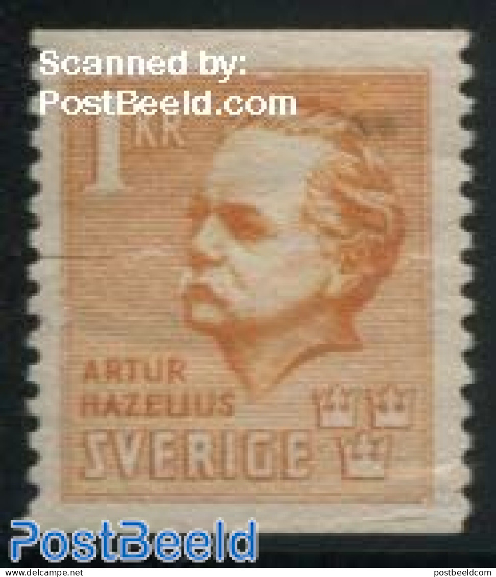Sweden 1941 1Kr, Stamp Out Of Set, Mint NH - Ongebruikt
