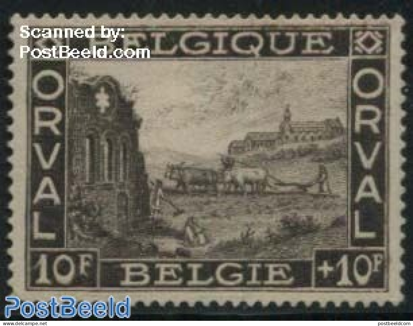 Belgium 1928 10Fr, Stamp Out Of Set, Unused (hinged), Various - Agriculture - Ungebraucht