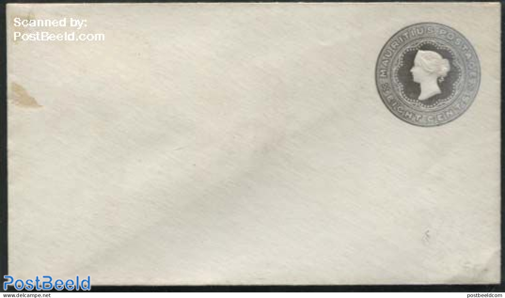 Mauritius 1882 Envelope 8d, Unused Postal Stationary - Mauritius (1968-...)