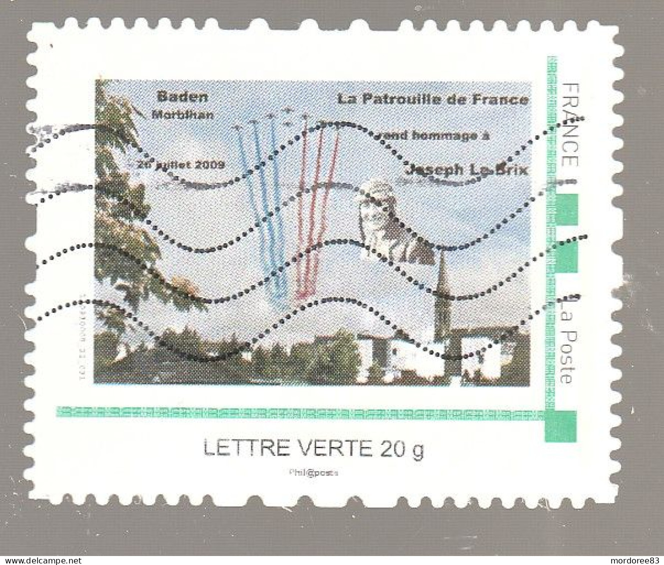 MONTIMBRAMOI LA PATROUILLE DE FRANCE OBLITERE - Used Stamps