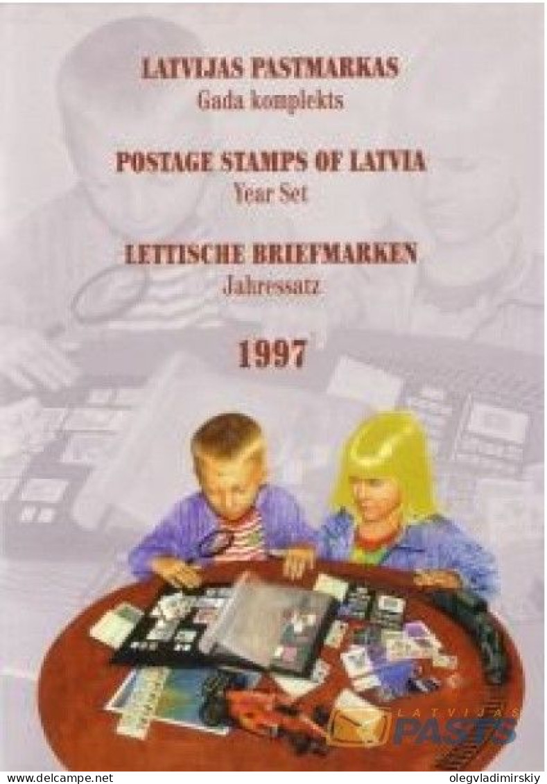 Latvia Lettland Lettonie 1997 Stamp Year Set MNH - Letonia