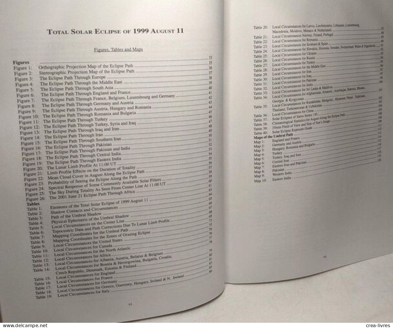 Total Solar Eclipse Of 1999 August 11 / Nasa Reference Publication 1398 + Total Solar Eclipse Of 2001 June 21 --- 2 Livr - Sciences