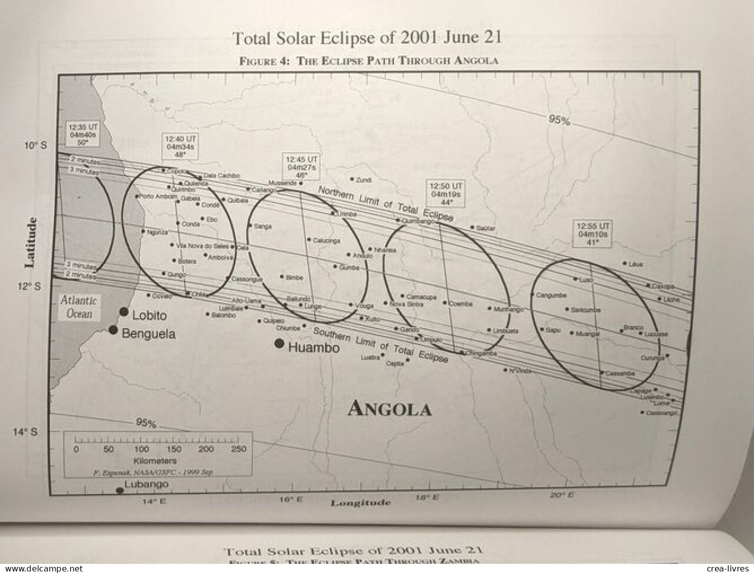 Total solar eclipse of 1999 August 11 / Nasa Reference publication 1398 + Total Solar Eclipse of 2001 June 21 --- 2 livr