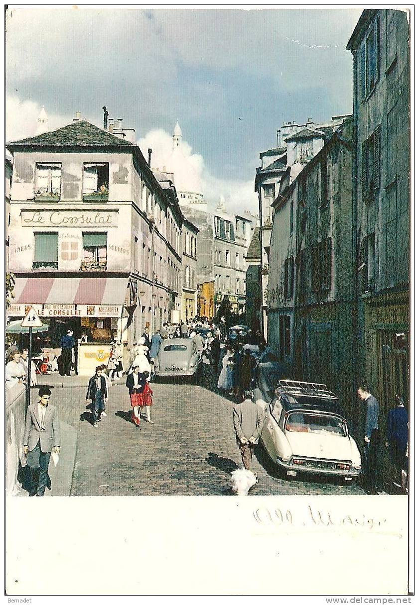 ALBERT MONIER ...PARIS .... MONTMARTRE... CTROEN DS - Monier