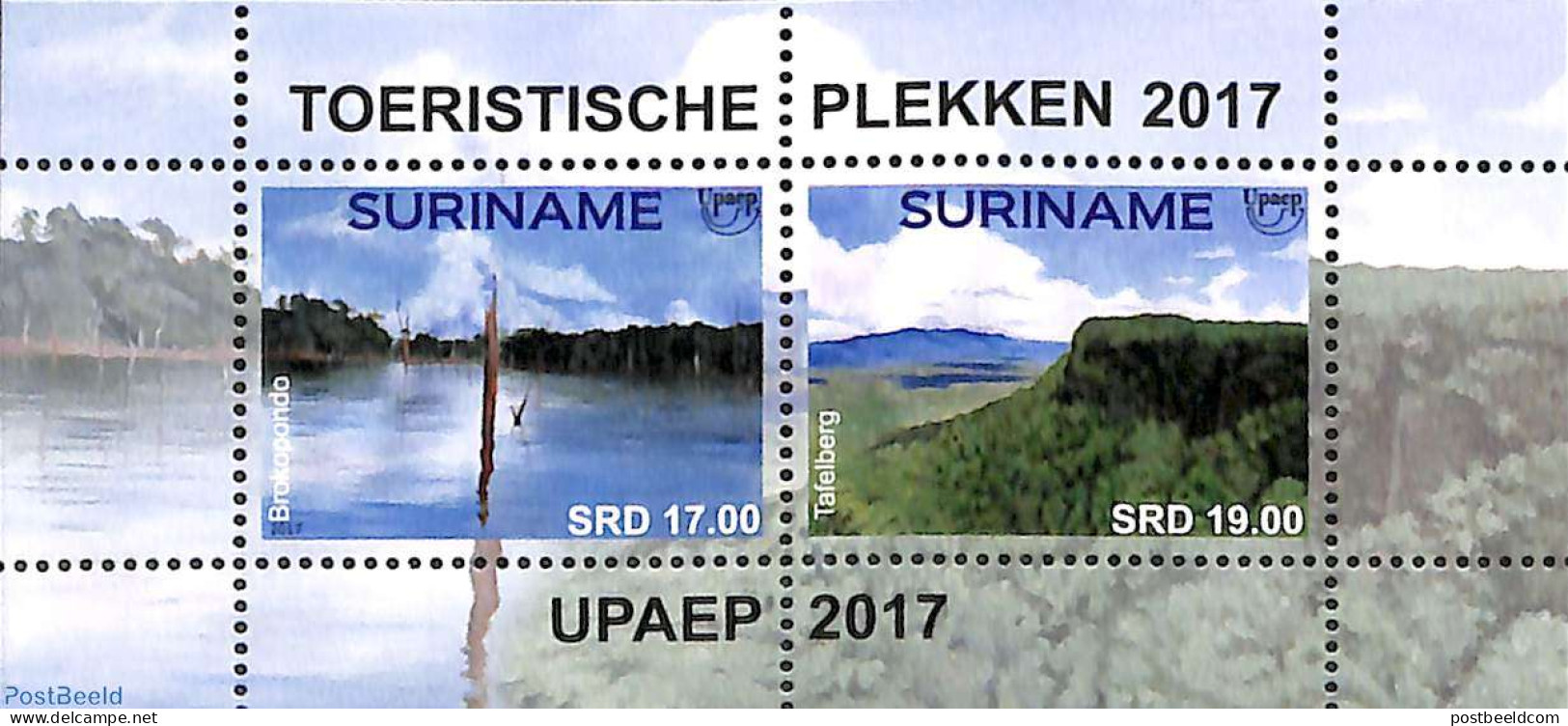 Suriname, Republic 2017 UPAEP, Tourism S/s, Mint NH, Various - U.P.A.E. - Tourism - Suriname