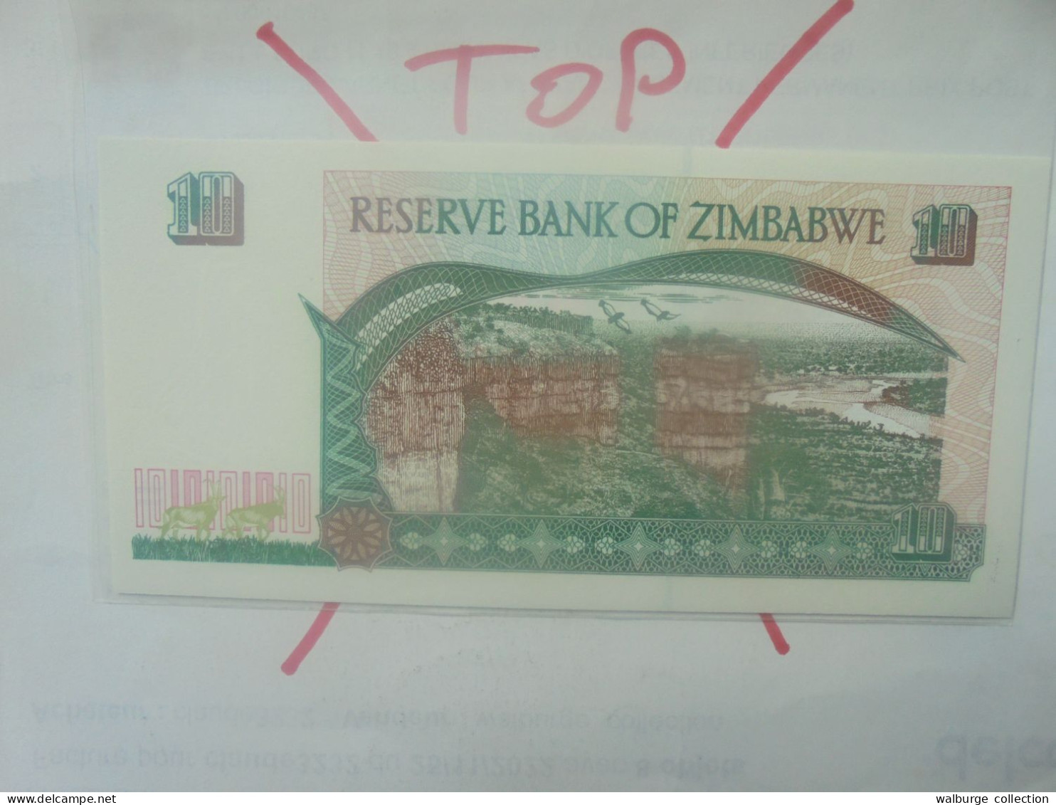 ZIMBABWE 10$ 1997 Neuf (B.33) - Zimbabwe