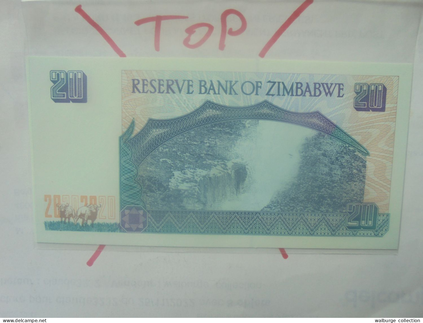 ZIMBABWE 20$ 1997 Neuf (B.33) - Zimbabwe