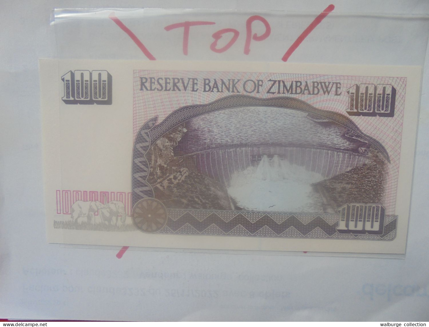 ZIMBABWE 100$ 1995 Neuf (B.33) - Simbabwe