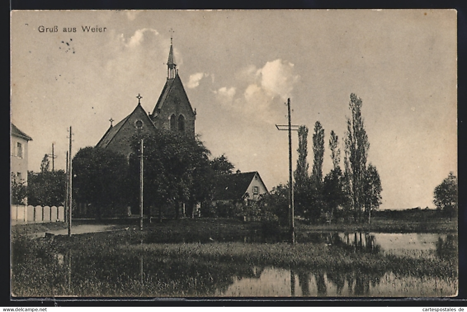AK Weier / Offenburg, Ansicht Der Kirche  - Offenburg