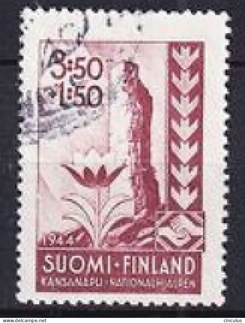 1944. Finland. Flower Of Hope Grows From Ruins. Used. Mi. Nr. 285 - Gebraucht