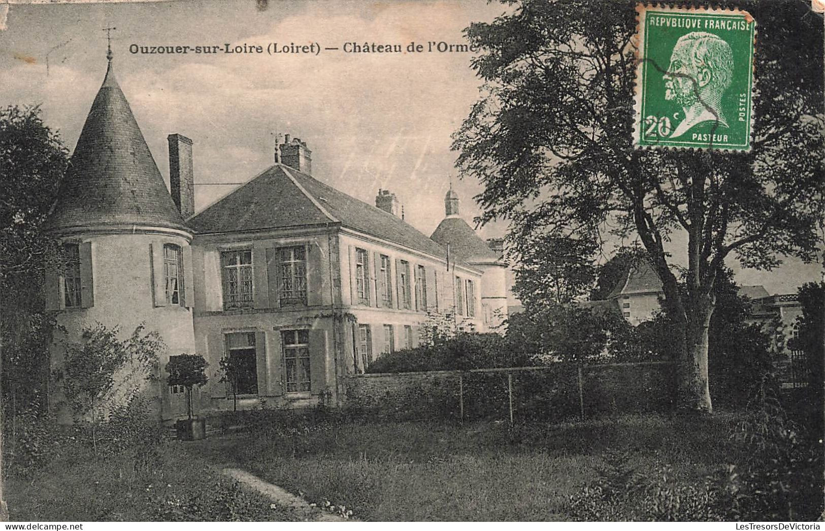 FRANCE - Ouzouer Sur Loire - Château De L'Orme - Carte Postale Ancienne - Ouzouer Sur Loire