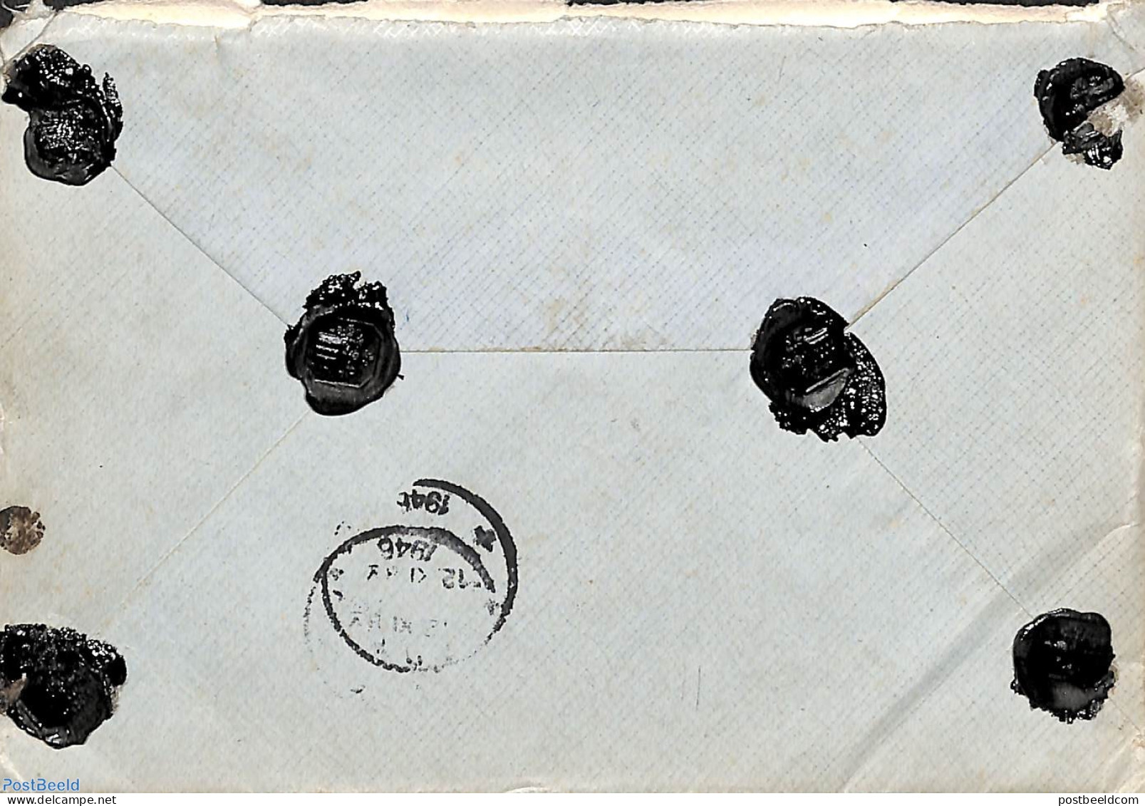 Netherlands 1946 Registered Valued Letter From Doorn To Ede, Postal History - Cartas & Documentos