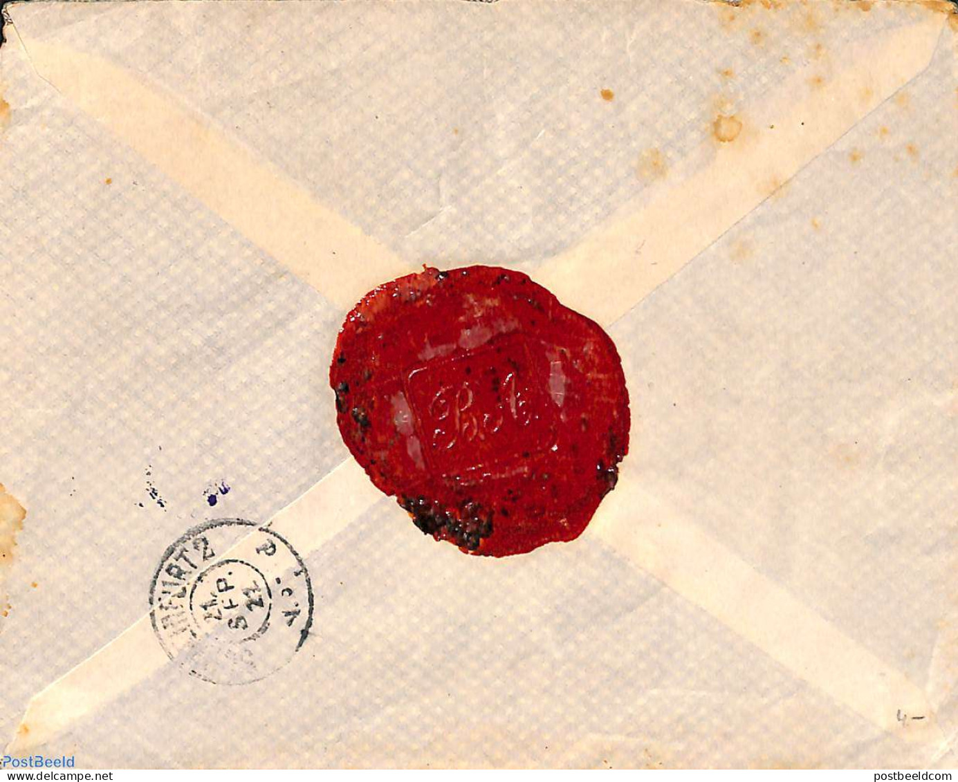 Netherlands 1921 Registered Letter From 's-Gravenhage To Schweinfurt, Postal History - Cartas & Documentos
