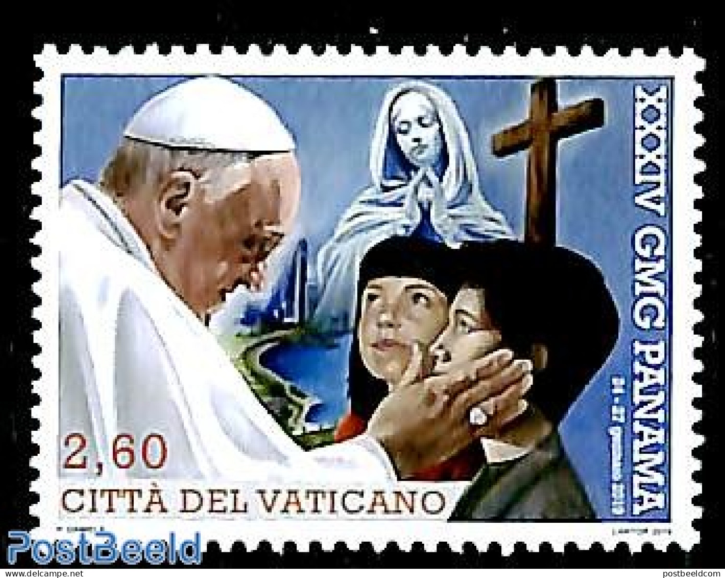 Vatican 2019 World Youth Days Panama 1v, Mint NH - Neufs