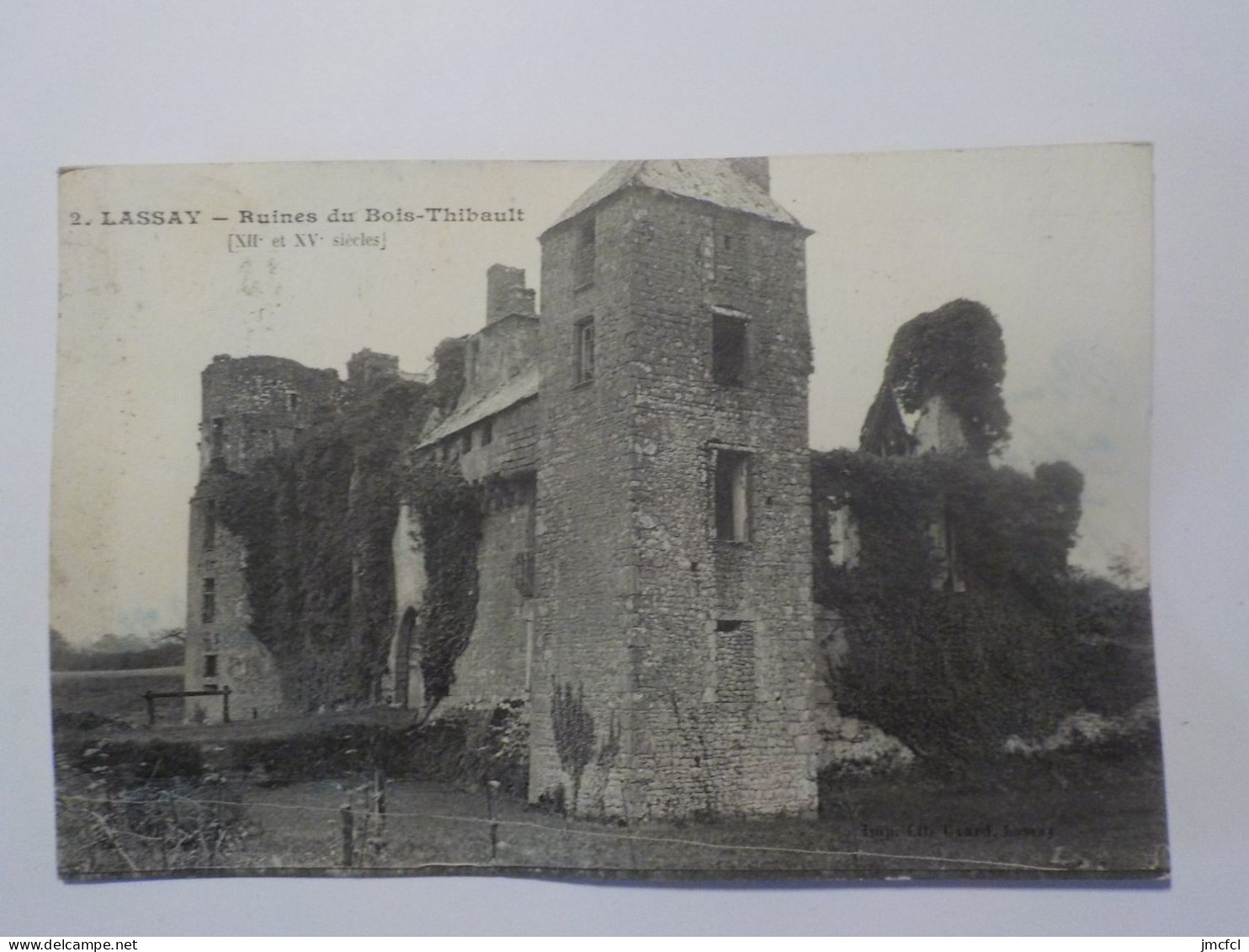 LASSAY LES CHATEAUX   Ruines Du Bois Thibault - Lassay Les Chateaux