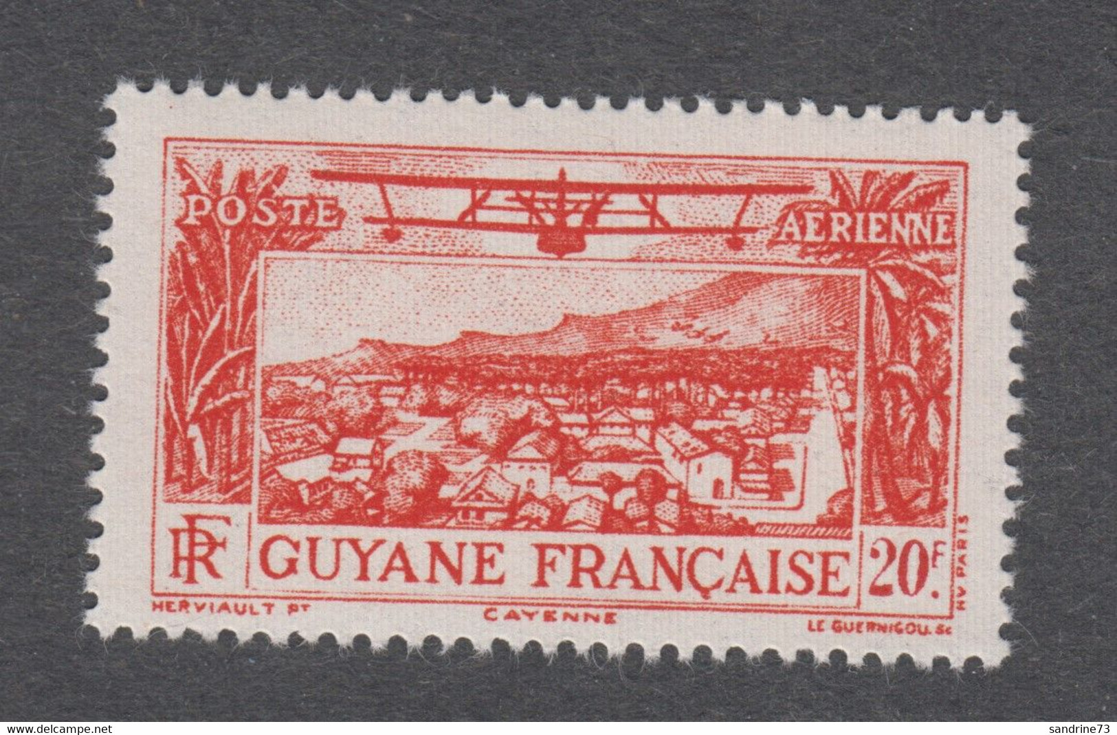 Colonies Françaises - Timbres Neufs** - Guyane - PA N° 18 - Ongebruikt