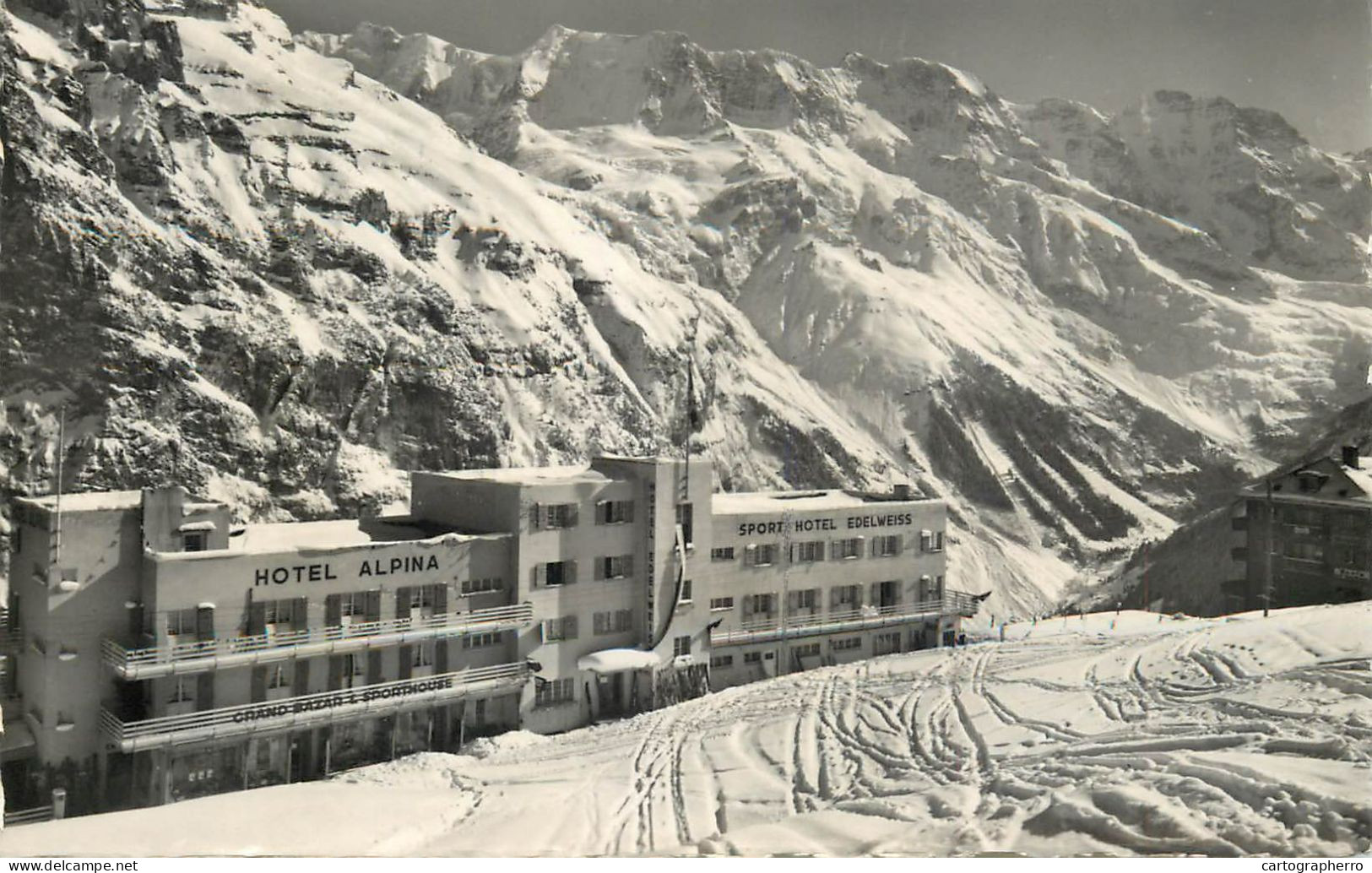 Switzerland Murren Hotel Alpina Und Edelweiss - Mürren