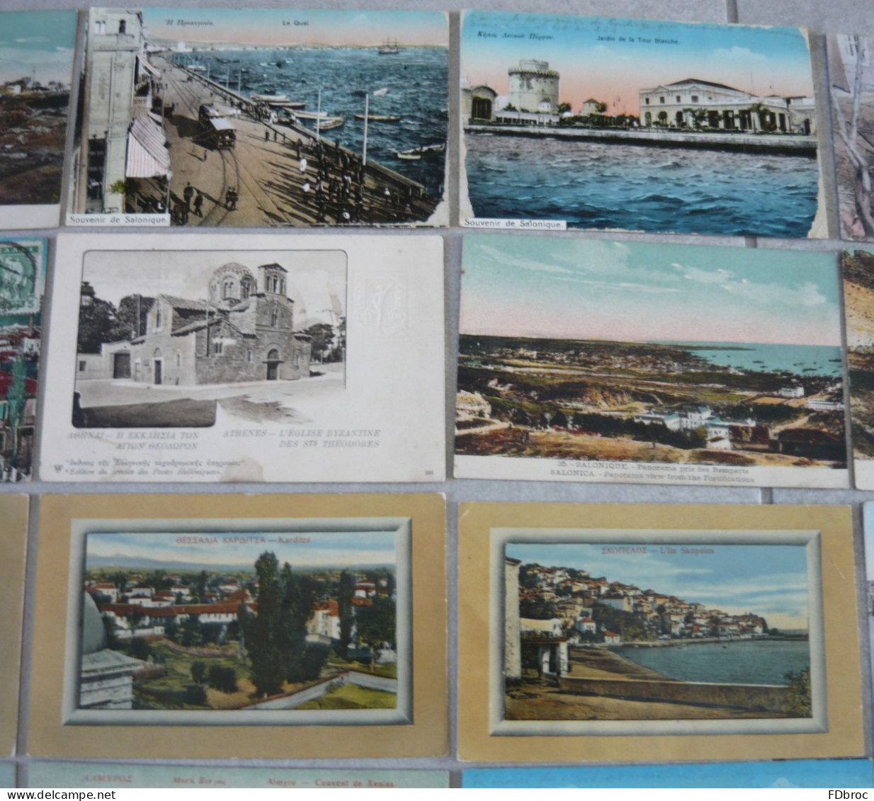 Lot 40 CPA -   GRECE Greece - SALONIQUE Salonica Divers - Greece