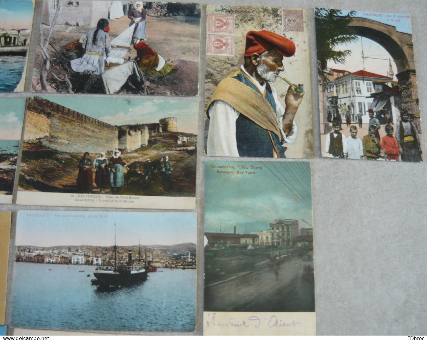 Lot 40 CPA -   GRECE Greece - SALONIQUE Salonica Divers - Greece