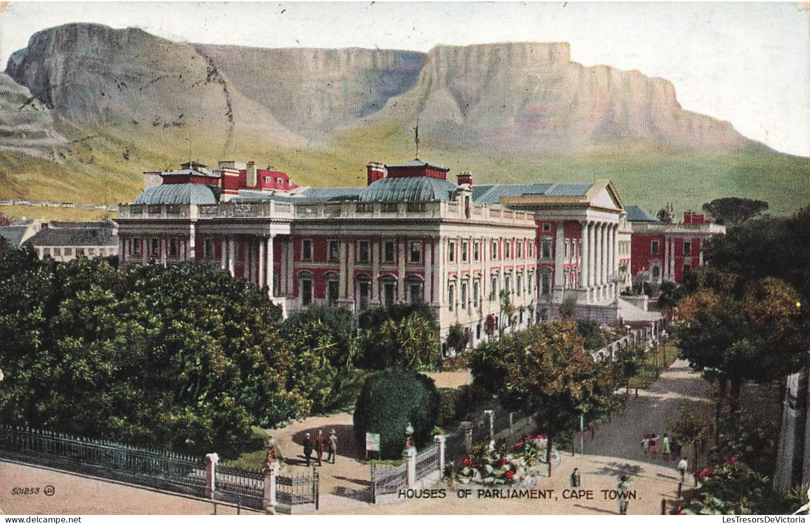 AFRIQUE DU SUD - Cape Town - Houses Of Parliament - Colorisé - Carte Postale Ancienne - Sudáfrica