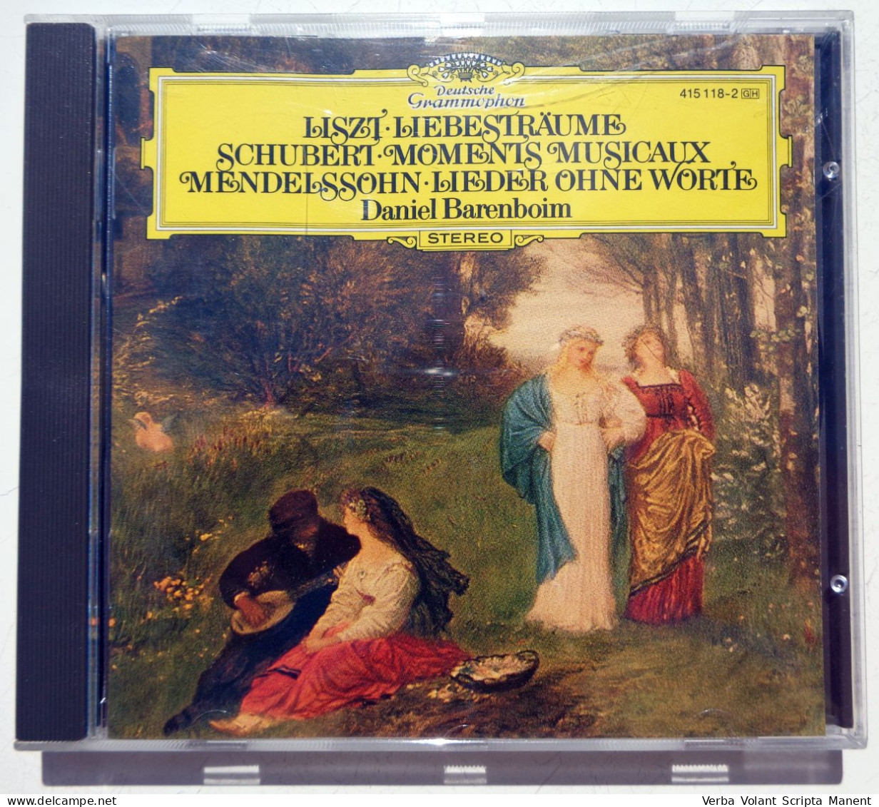 Q-1005 * LISZT, LIEBESTRAUME / SCHUBERT, MOMENTS MUSICAUX / MENDELSSOHN, LIEDER OHNE WORTE - Klassik