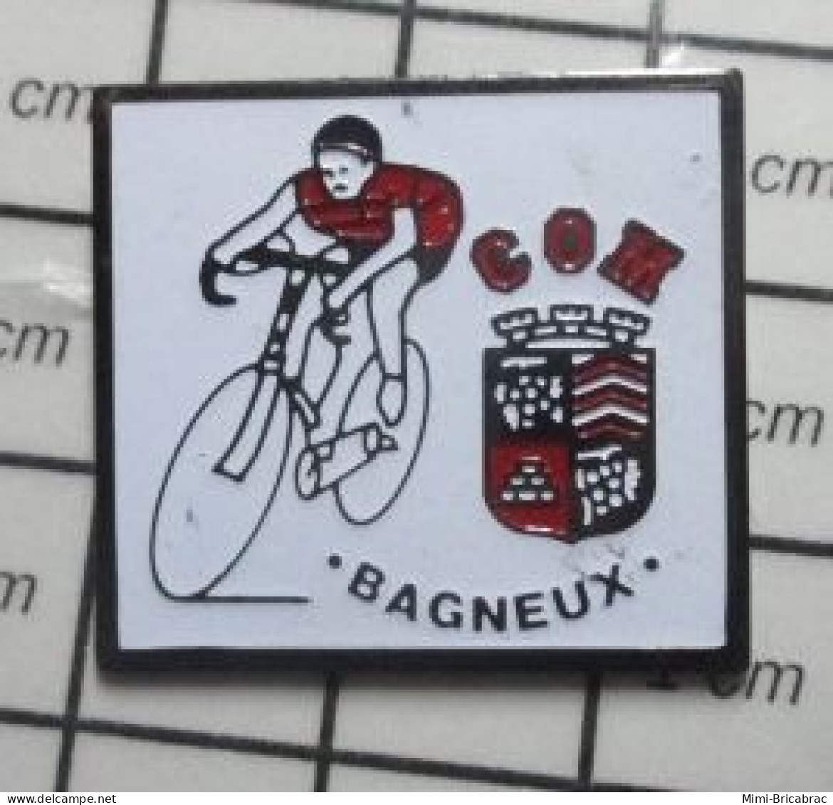 1920 Pin's Pins / Beau Et Rare / SPORTS / CLUB CYCLISME BAGNEUX COM - Ciclismo