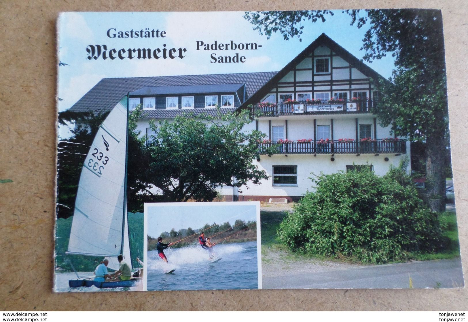 PADERBORN - SANDE - Gastsatte Meermeier - Hotel Restaurant - Ski Nautique - Publicité ( Allemagne ) - Paderborn
