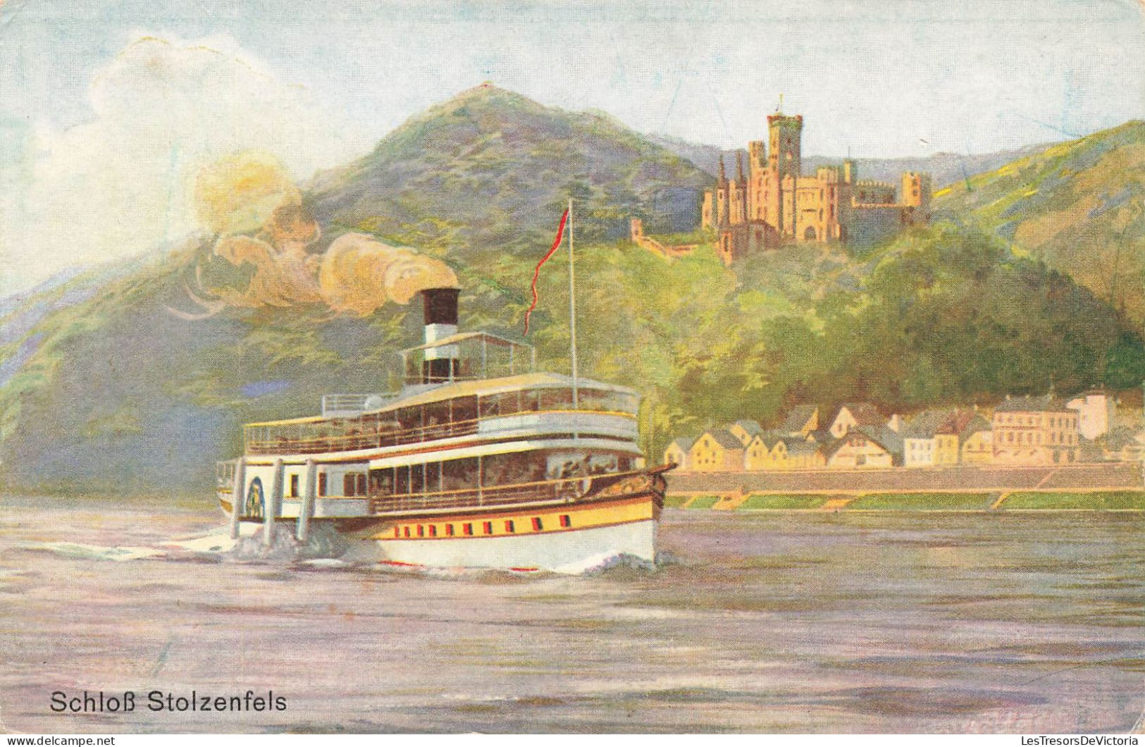 ALLEMAGNE - Koeln - Düsseldorfer Rheindampfschiffahrt - Colorisé - Carte Postale Ancienne - Koeln