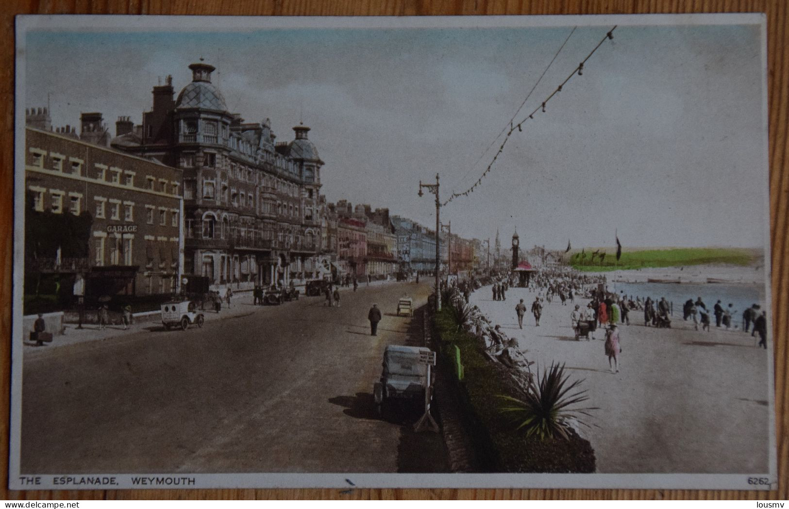 Weymouth - The Esplanade - Animée : Petite Animation / Lived Up - Colorisée - Plan Inhabituel / Unusual View - (n°28914) - Weymouth