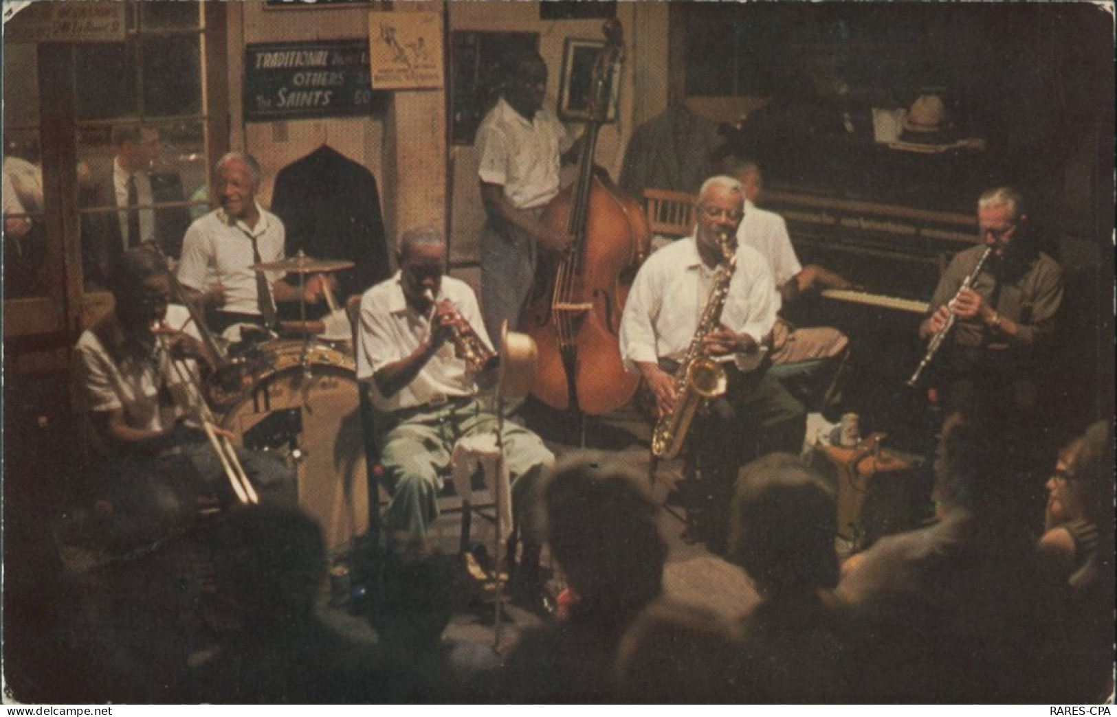 NEW ORLEANS - 1967 - Preservation Hall - Just The Finest In Traditional Dixie Land Jazz Performed By Jazz   - TTB - New Orleans