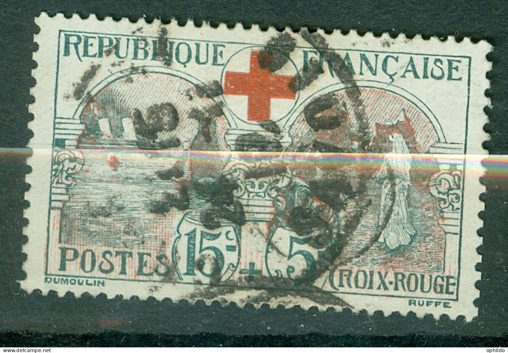 France   156  Ob  TB  Croix Rouge   - Oblitérés