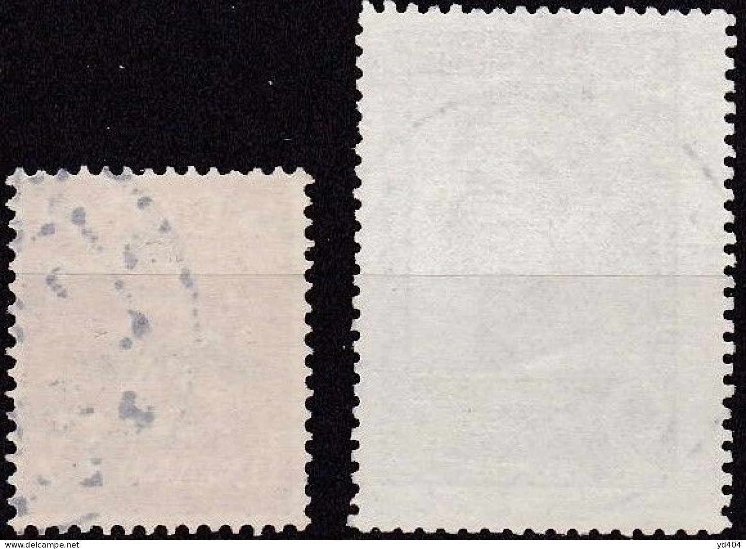 FI053 – FINLANDE – FINLAND – 1937 – MANNERHEIM & CURRENT TYPE – Y&T 194/5 USED - Used Stamps