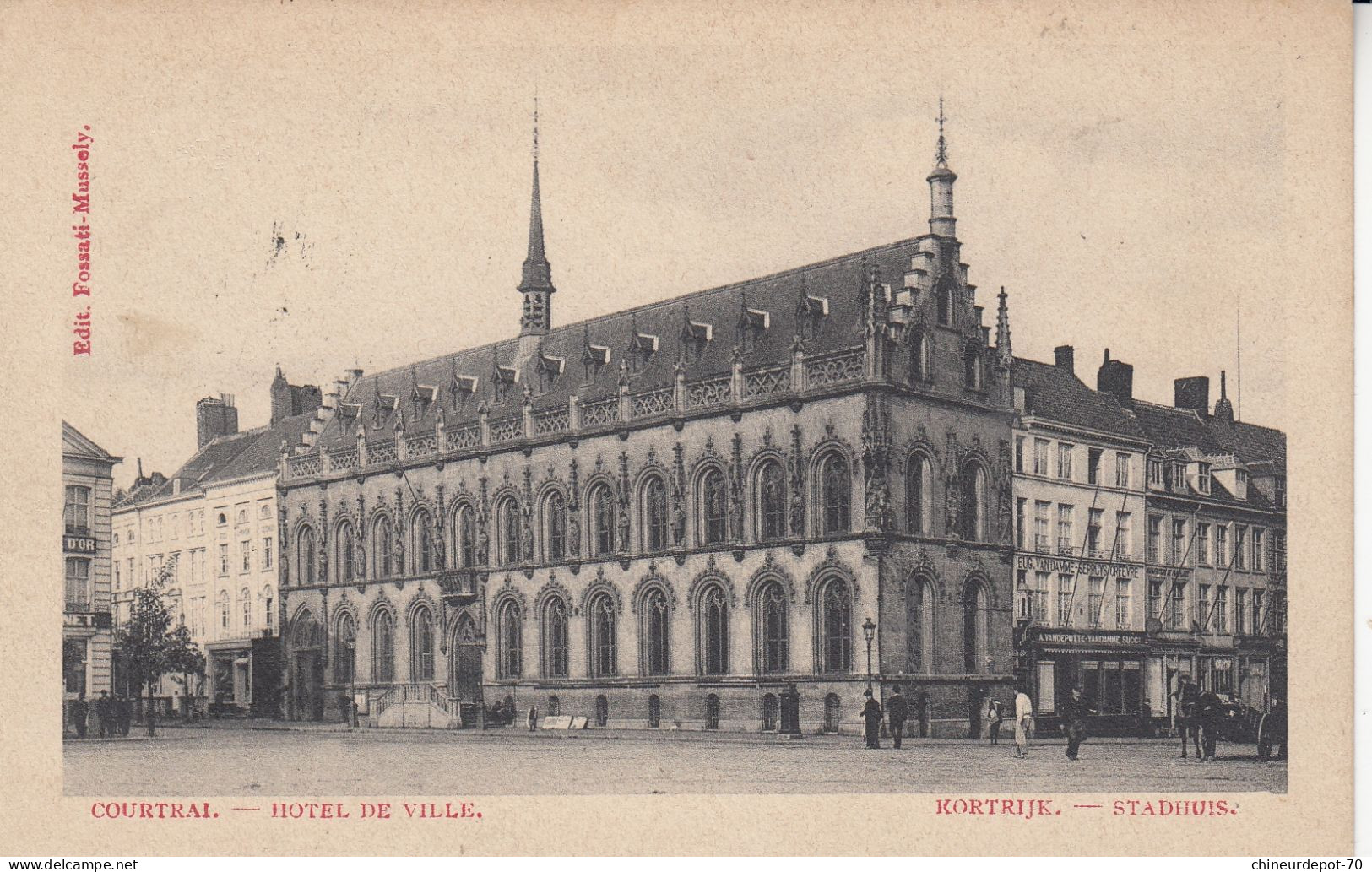 COURTRAI  HOTEL DE VILLE - Kortrijk