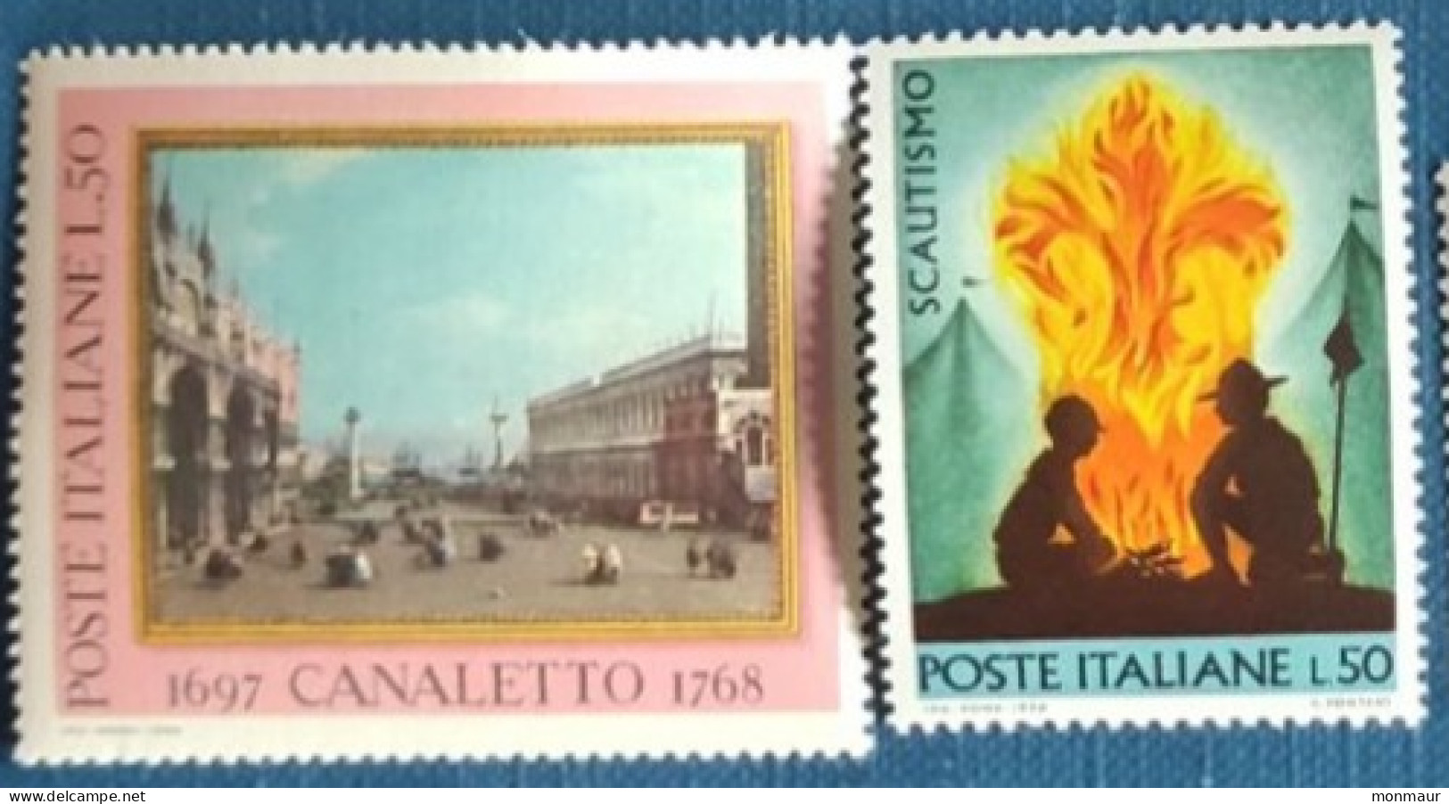 ITALIA 1968 CANALETTO-SCAUTISMO - 1961-70: Mint/hinged