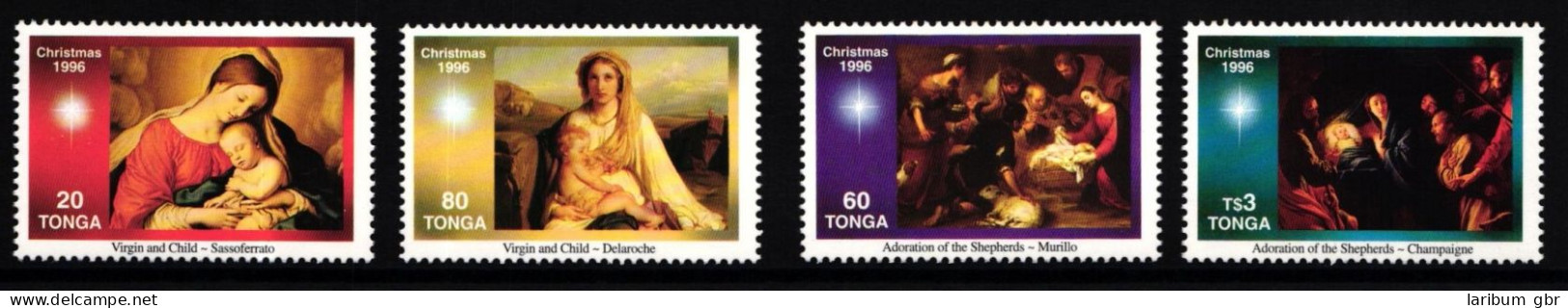 Tonga 1431-1434 Postfrisch Weihnachten #II219 - Tonga (1970-...)