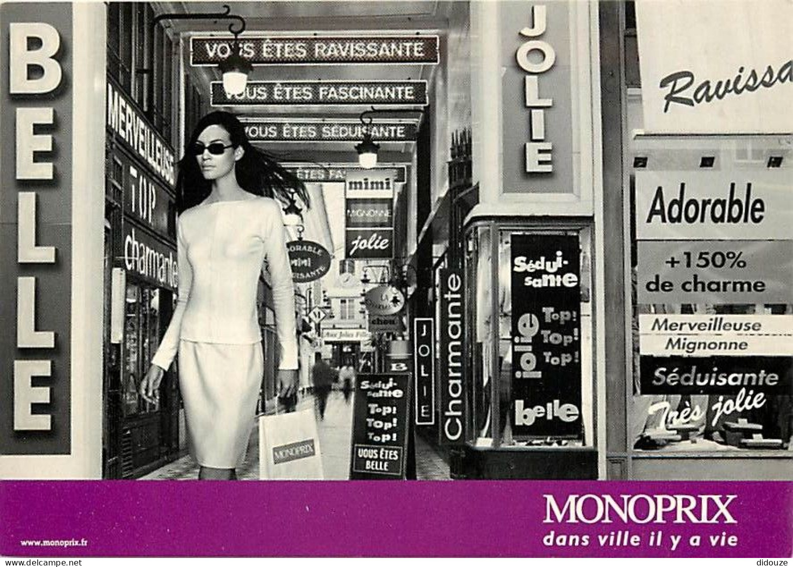 Publicite - Magasins Monoprix - Carte Neuve - CPM - Voir Scans Recto-Verso - Publicidad