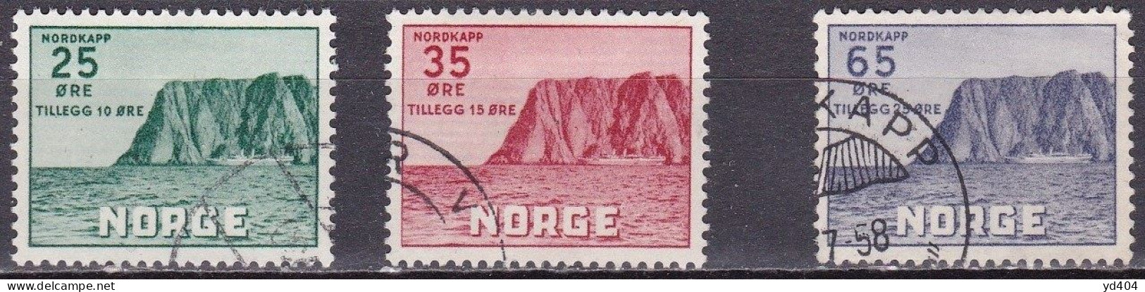 NO068 – NORVEGE - NORWAY – 1957 – FULL YEAR SET – SG # 464/71 USED 30 € - Oblitérés