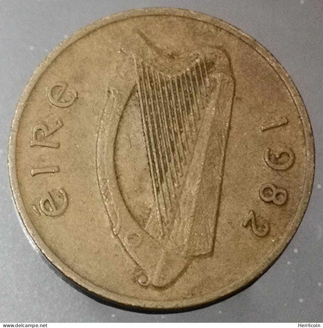 Monnaie Irlande - 1982 - 1 Penny Non Magnétique - Irlande