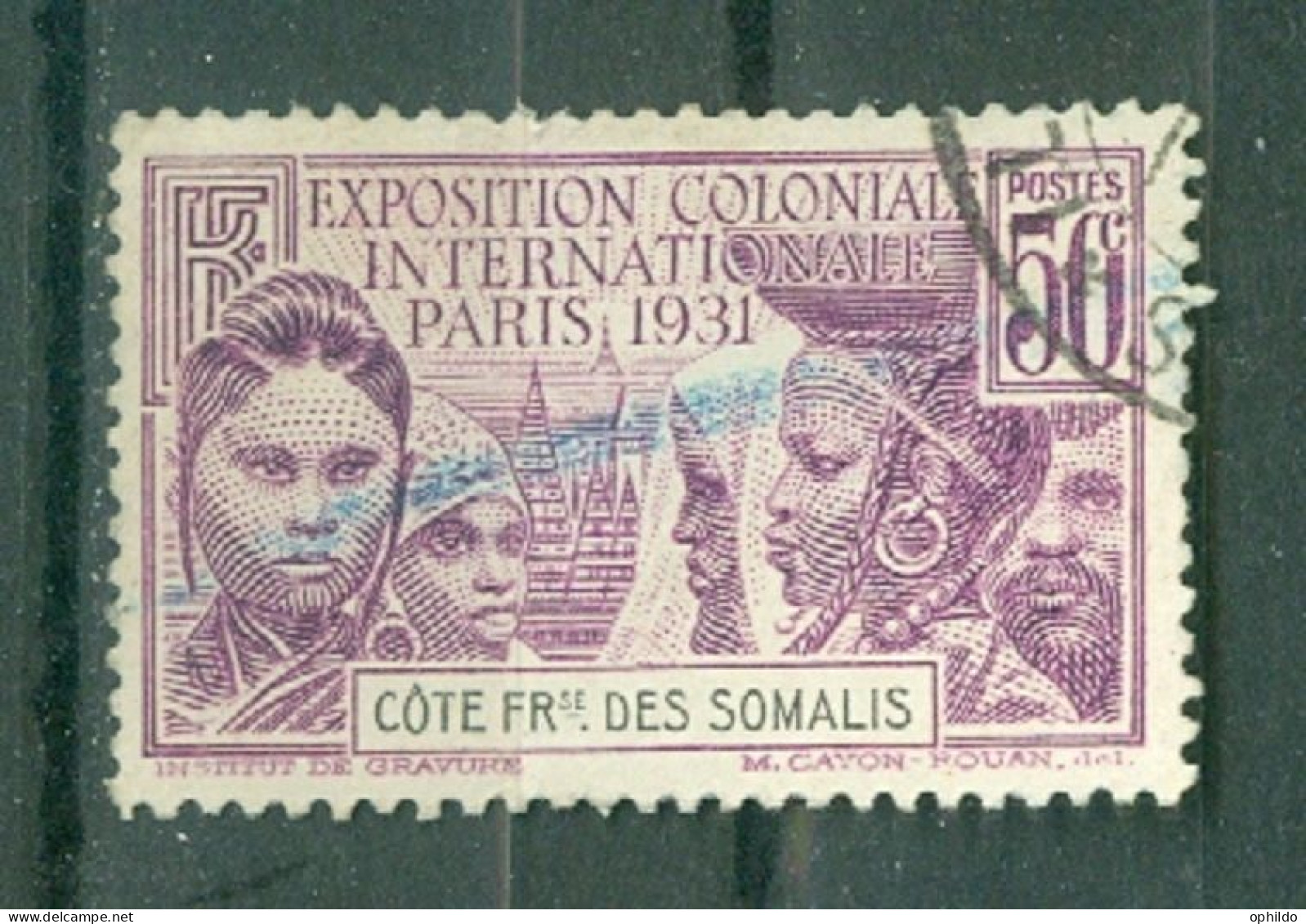 Cote Fr  Des Somalis   138  Ob  B/TB     - Used Stamps