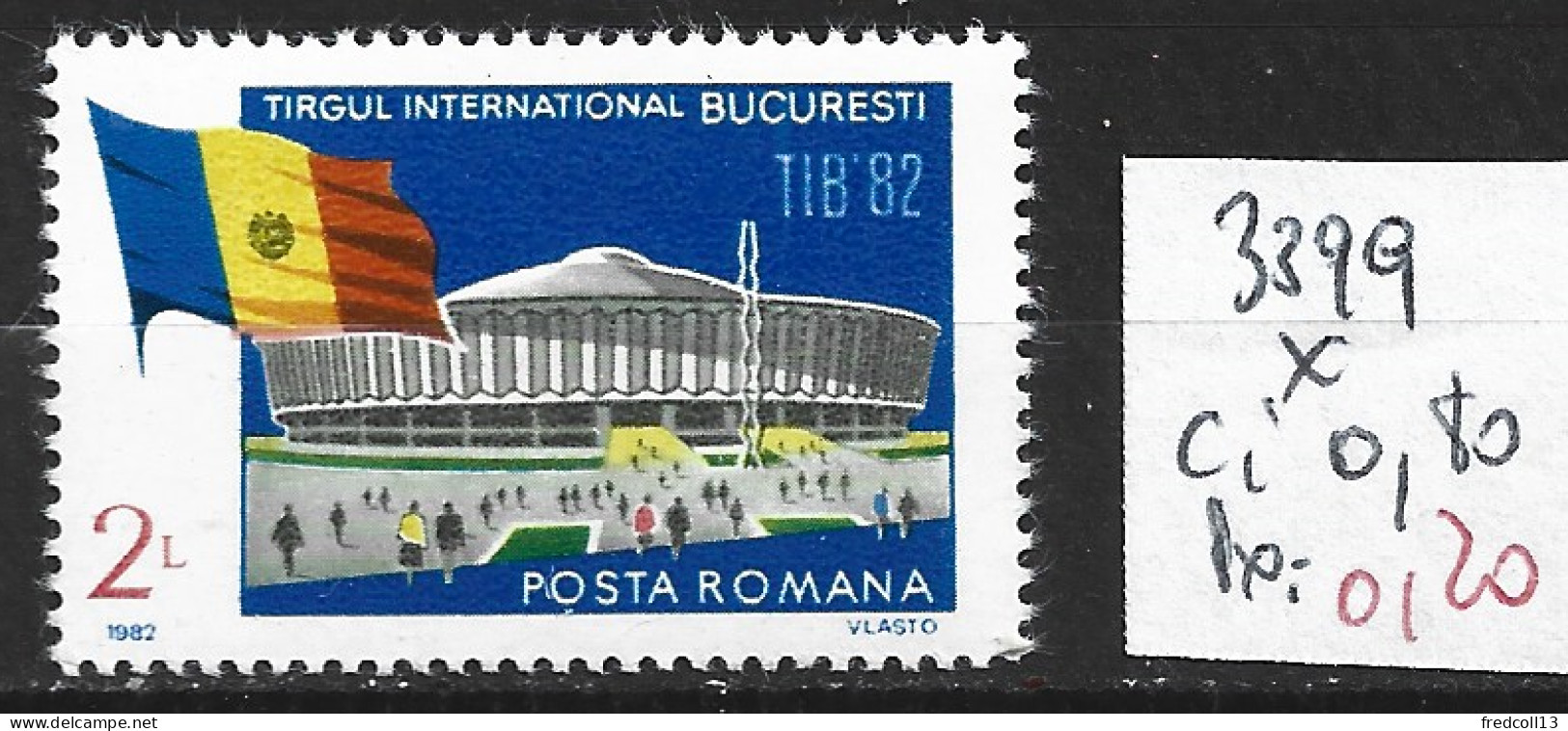 ROUMANIE 3399 * Côte 0.80 € - Unused Stamps