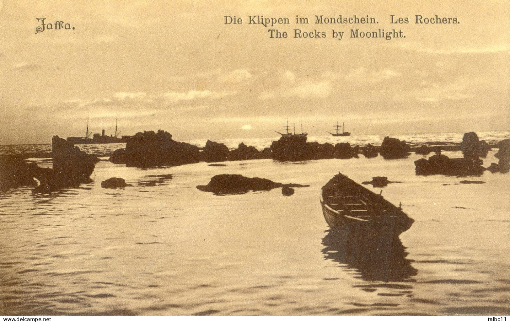 Liban - Jaffa - Die Klippen Im Mondscheim - Les Rochers - Moonlight - Líbano