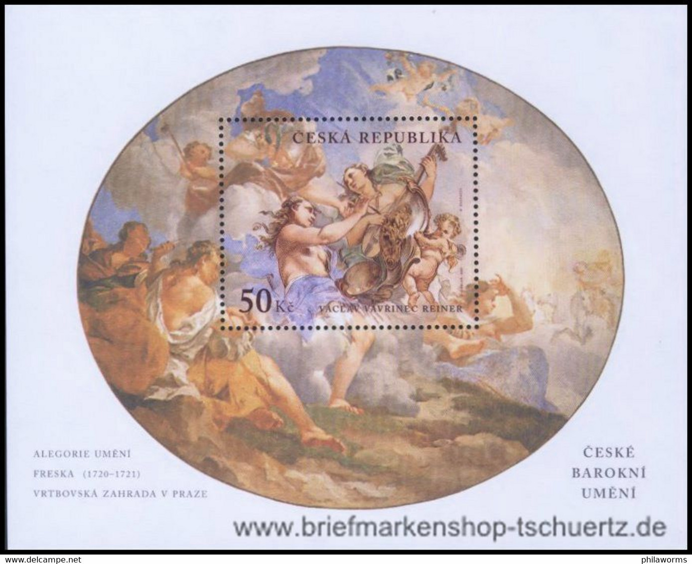 Tschechien 2001, Mi. Bl. 15 ** - Blocks & Sheetlets